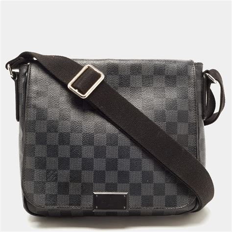 louis vuitton damier messenger|District PM Messenger Bag Damier Graphite Canvas .